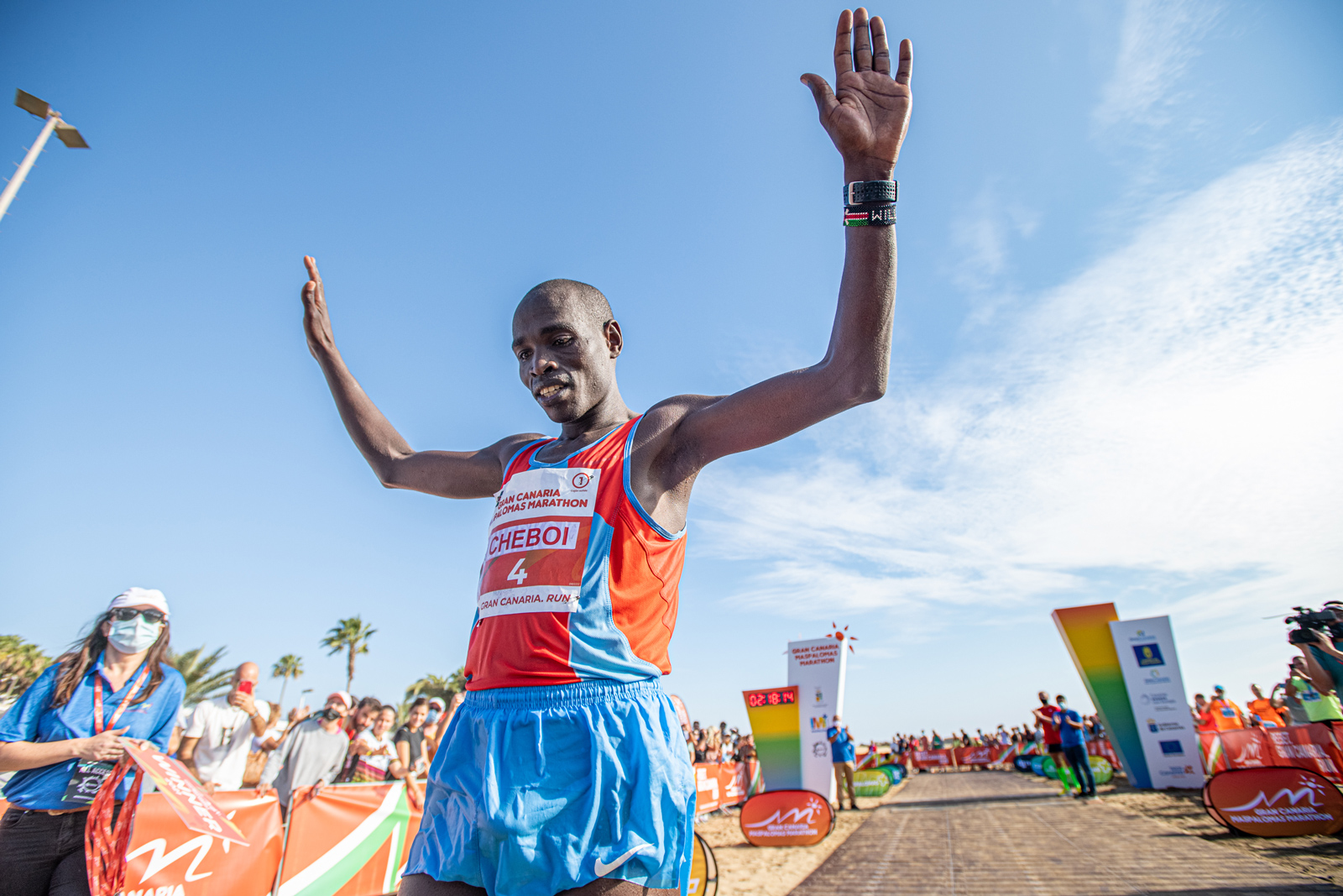 Eric Kimutai ganador maraton 2022